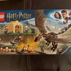 Lego Harry Potter Dragon Playset - Black, Brown, Gold